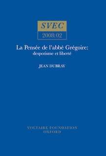 Front cover_La Pens�e de l'abb� Gr�goire