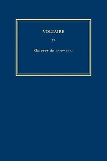 Front cover_&OElig;uvres compl&egrave;tes de Voltaire (Complete Works of Voltaire) 72