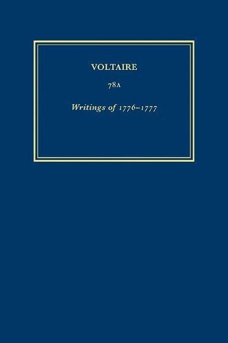 Couverture_Œuvres complètes de Voltaire (Complete Works of Voltaire) 78A