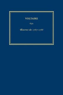Front cover_Œuvres compltes de Voltaire (Complete Works of Voltaire) 65A