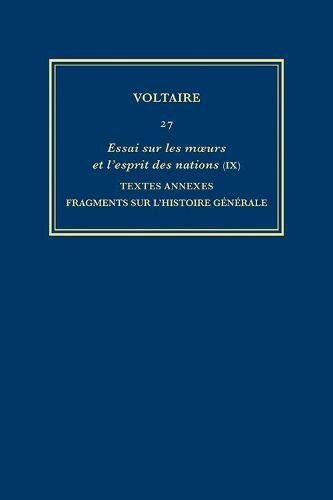 Couverture_Œuvres compltes de Voltaire (Complete Works of Voltaire) 27