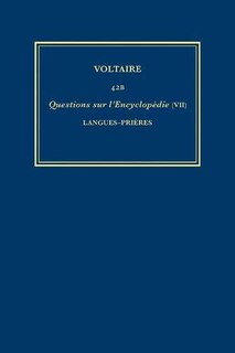 Couverture_Œuvres complètes de Voltaire (Complete Works of Voltaire) 42B