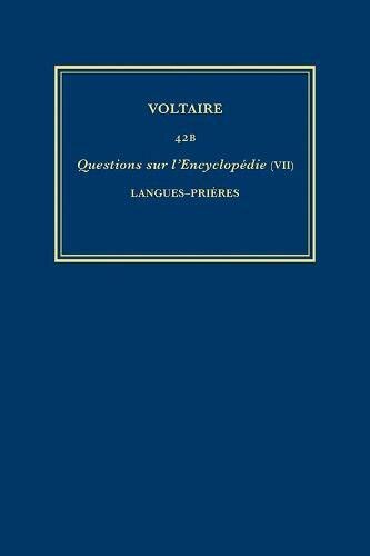 Couverture_Œuvres complètes de Voltaire (Complete Works of Voltaire) 42B