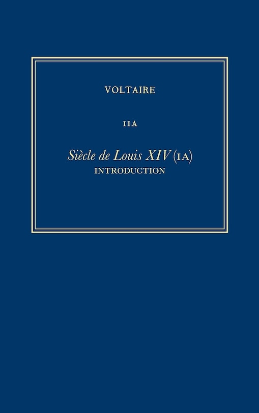 Front cover_Œuvres compltes de Voltaire (Complete Works of Voltaire) 11A