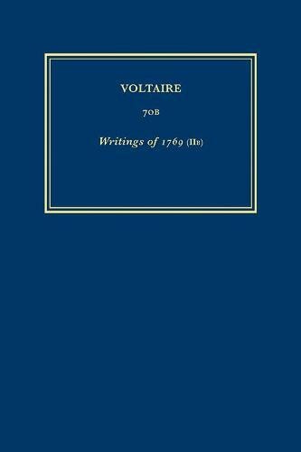 Couverture_Œuvres complètes de Voltaire (Complete Works of Voltaire) 70B