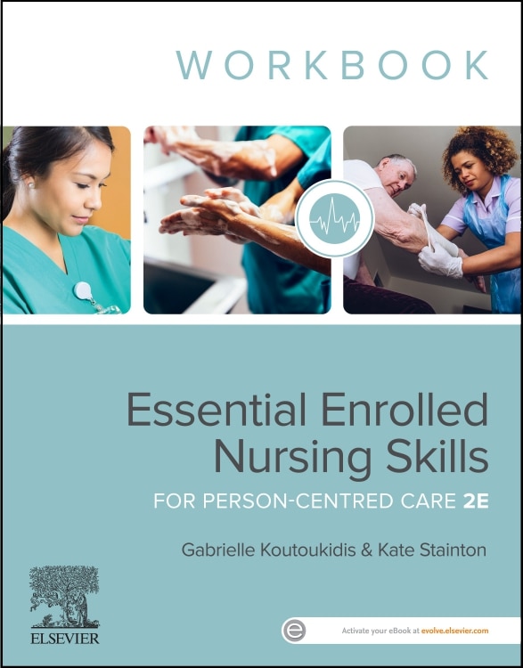 Front cover_Essential Enrolled Nursing Skills For Person-centred Care Workbook