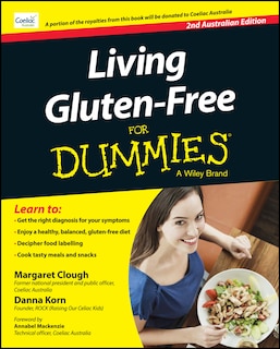 Front cover_Living Gluten-Free For Dummies - Australia