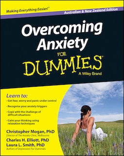 Front cover_Overcoming Anxiety For Dummies - Australia / NZ