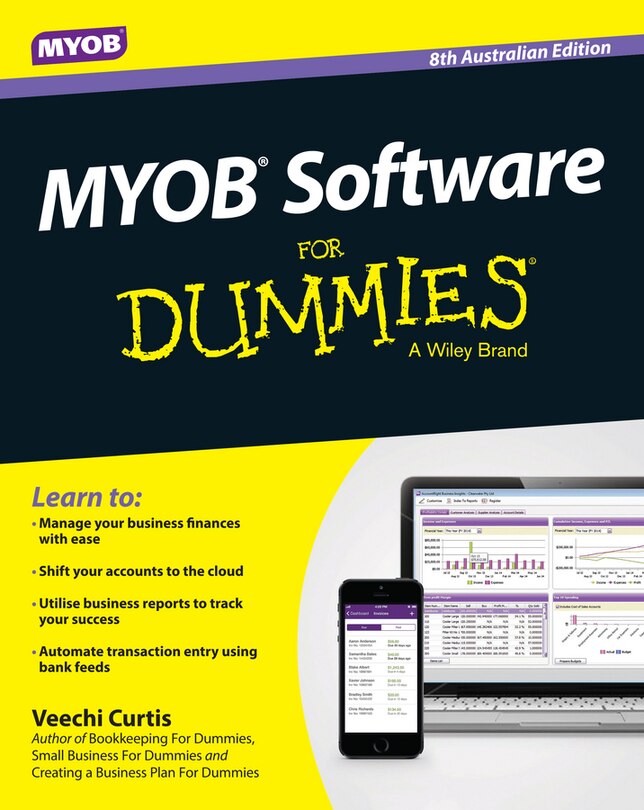 Front cover_MYOB Software for Dummies - Australia