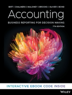 Front cover_Accounting: Business Reporting for Decision Making, 7th Edition
