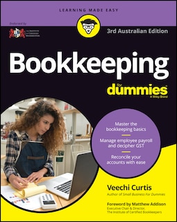 Front cover_Bookkeeping For Dummies - Australia