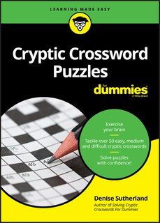 Front cover_Cryptic Crossword Puzzles For Dummies
