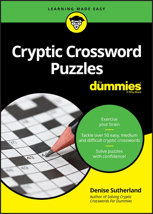 Front cover_Cryptic Crossword Puzzles For Dummies