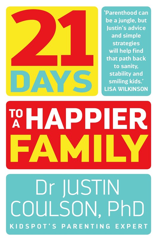 Front cover_21 Days To A Happier Family