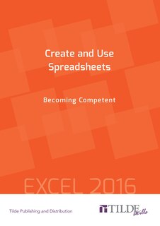 Front cover_Create And Use Spreadsheets