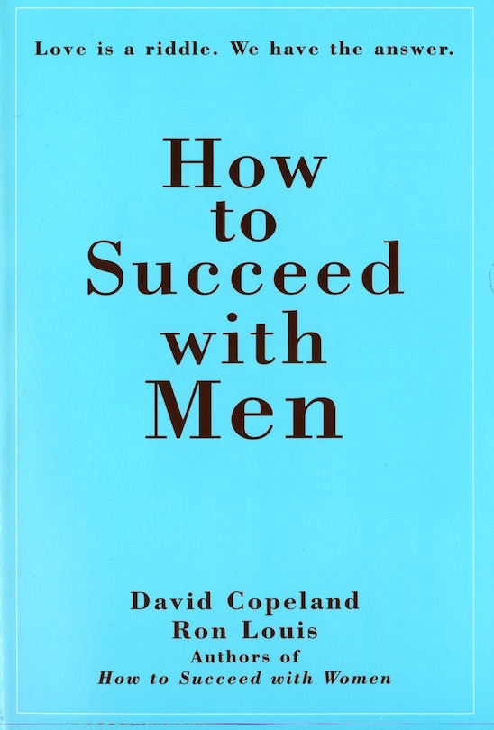 Couverture_How To Succeed With Men