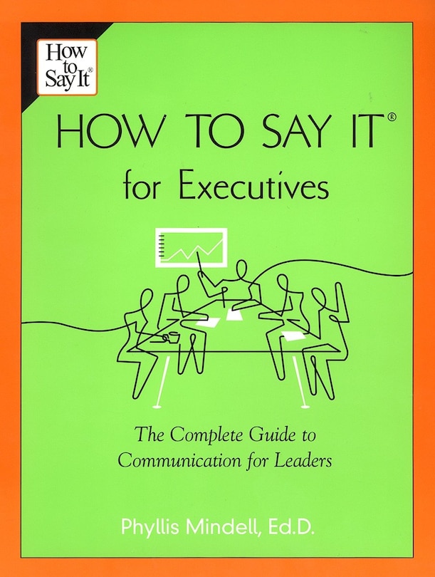 Front cover_How To Say It For Executives