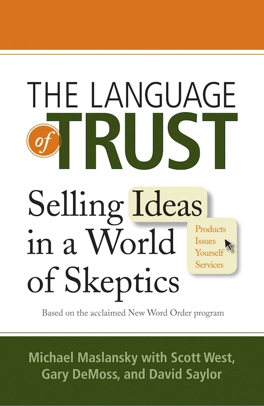 Front cover_The Language Of Trust