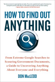 Couverture_How to Find Out Anything