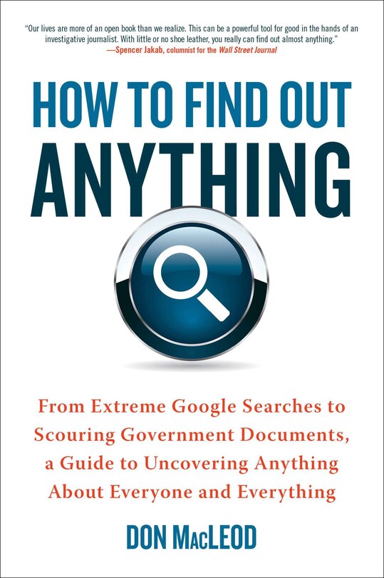 Couverture_How to Find Out Anything