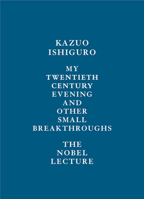 Front cover_My Twentieth Century Evening And Other Small Breakthroughs
