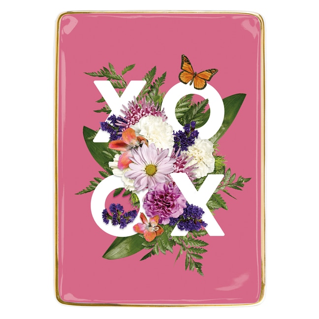 Front cover_Say It With Flowers XOXO Porcelain Tray