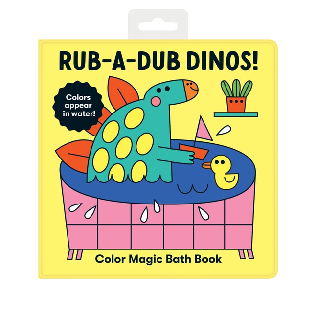 Couverture_Rub-a-Dub Dinos! Color Magic Bath Book