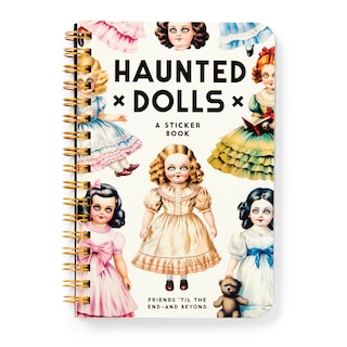 Front cover_Haunted Dolls Sticker Book