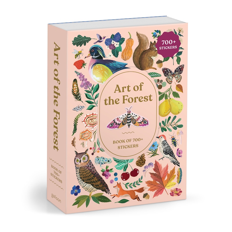 Front cover_Art of the Forest 100 Page Sticker Book
