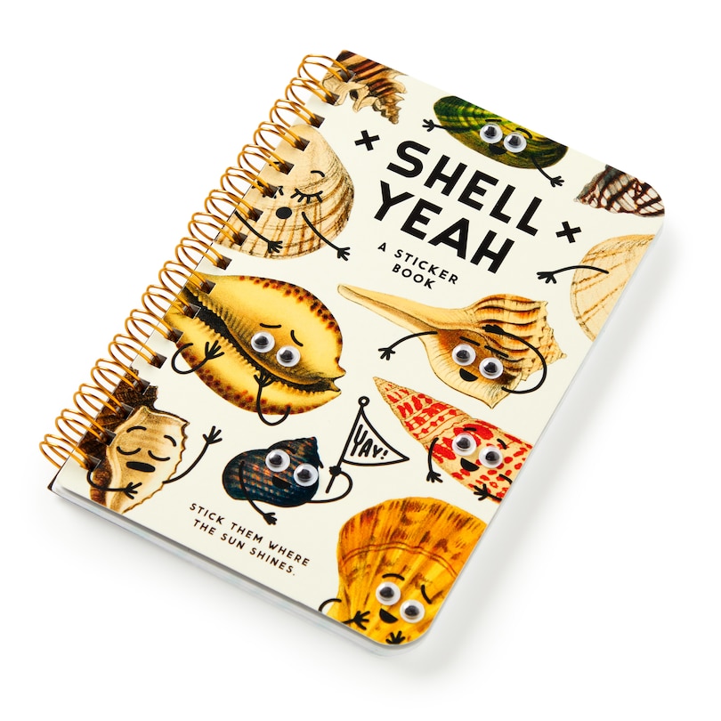 Couverture_Shell Yeah Sticker Book