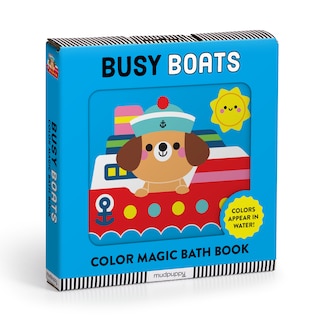 Couverture_Busy Boats Color Magic Bath Book