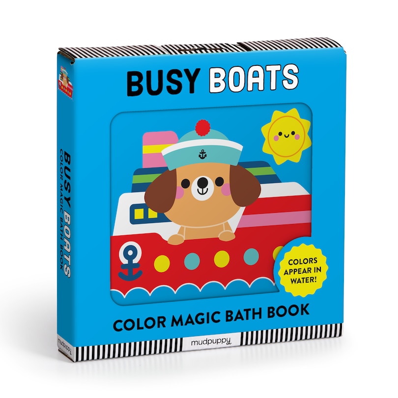 Couverture_Busy Boats Color Magic Bath Book
