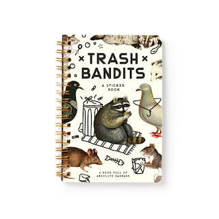 Front cover_Trash Bandits Sticker Book