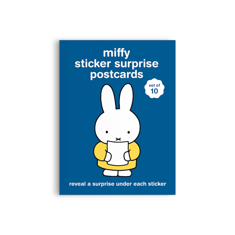 Front cover_Miffy Postcard Sticker Book
