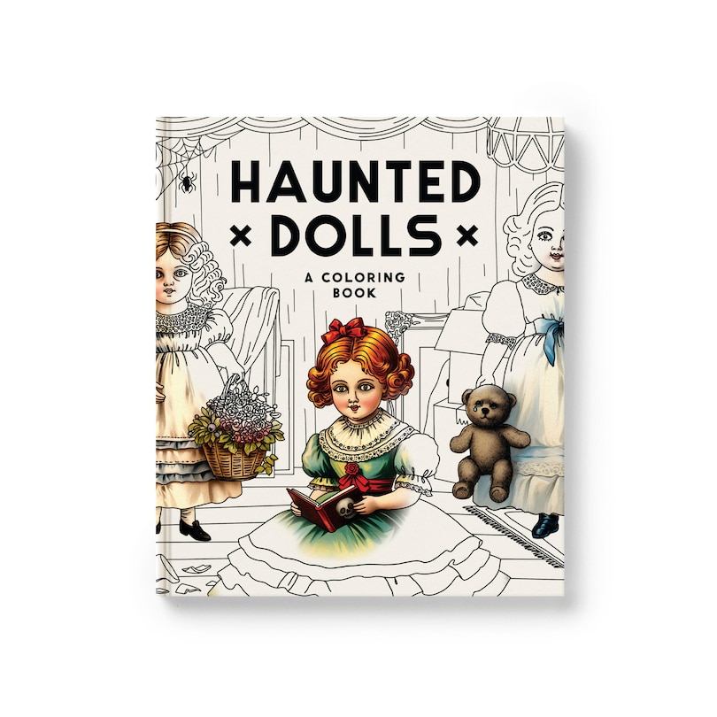 Couverture_Haunted Dolls Coloring Book