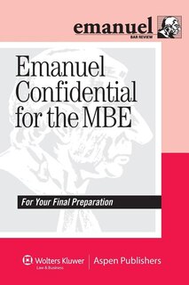 Front cover_Emanuel Confidential for the MBE