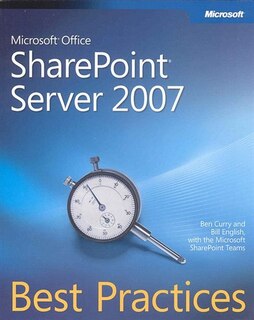 Front cover_Microsoft Office Sharepoint Server 2007 Best Practices