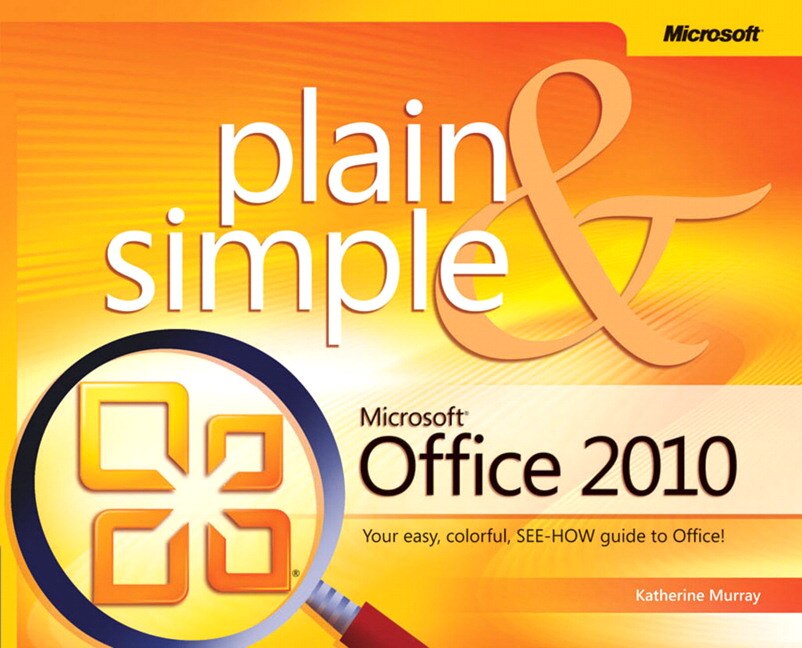 Couverture_Microsoft Office 2010 Plain & Simple