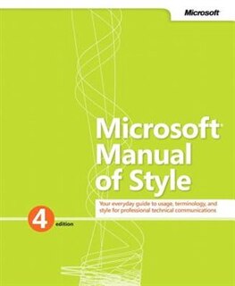 Couverture_Microsoft Manual Of Style
