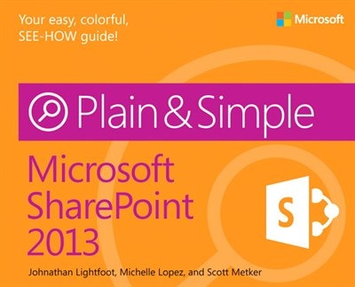 Front cover_Microsoft SharePoint 2013 Plain and Simple