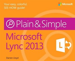 Front cover_Microsoft Lync 2013 Plain and Simple