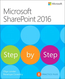 Front cover_Microsoft SharePoint 2016 Step by Step