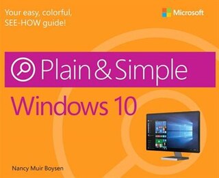 Front cover_Windows 10 Plain & Simple