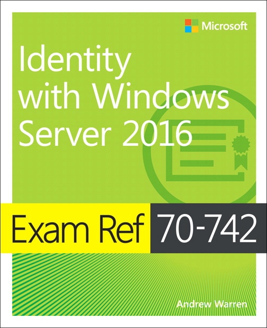 Couverture_Exam Ref 70-742 Identity With Windows Server 2016
