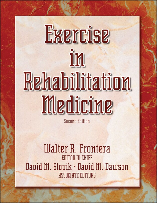 Front cover_Exercise In Rehabilitation Medicine