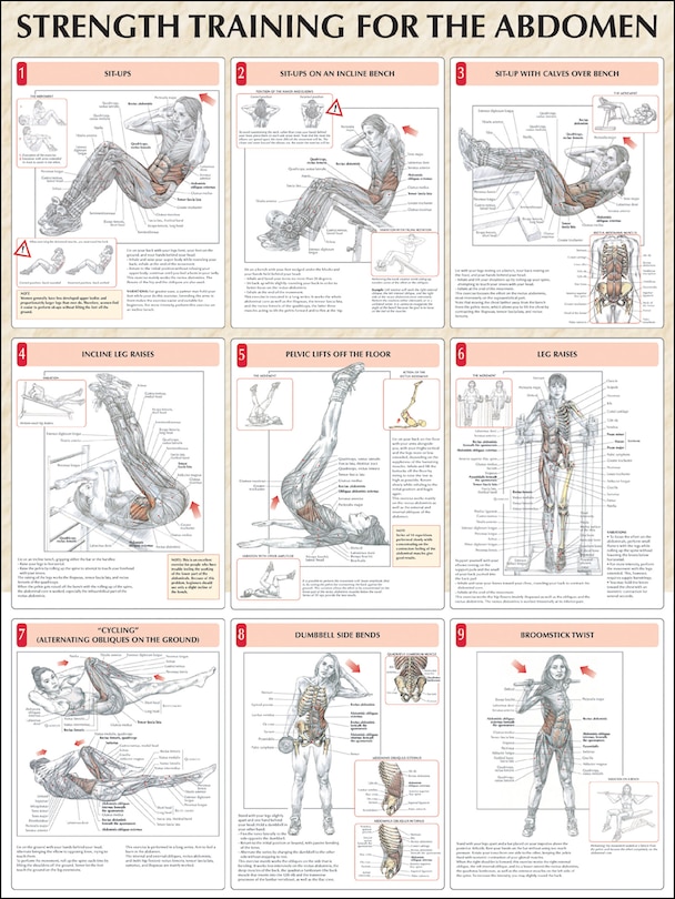 Strength Training For The Abdomen Poster