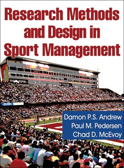 Front cover_Research Methods And Design In Sport Management