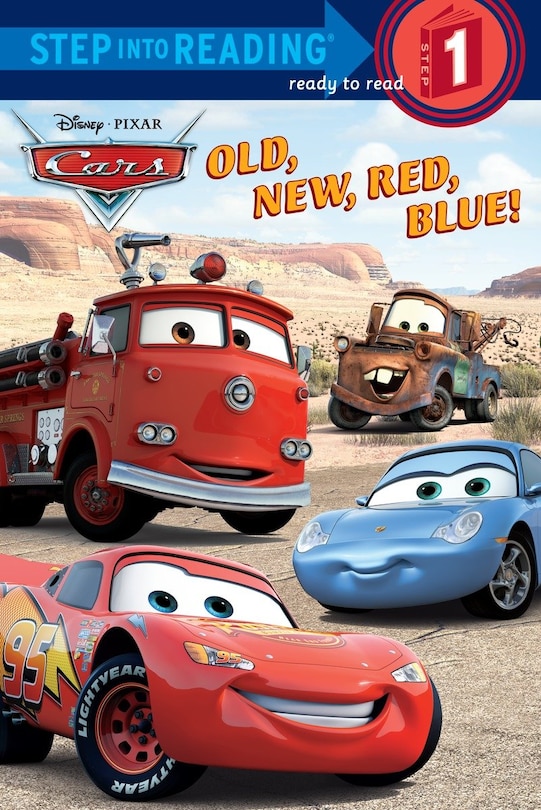 Front cover_Old, New, Red, Blue! (disney/pixar Cars)