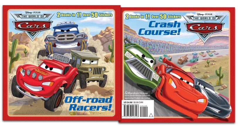 Front cover_Off-road Racers!/Crash Course! (Disney/Pixar Cars)
