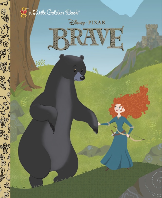 Front cover_Brave Little Golden Book (disney/pixar Brave)